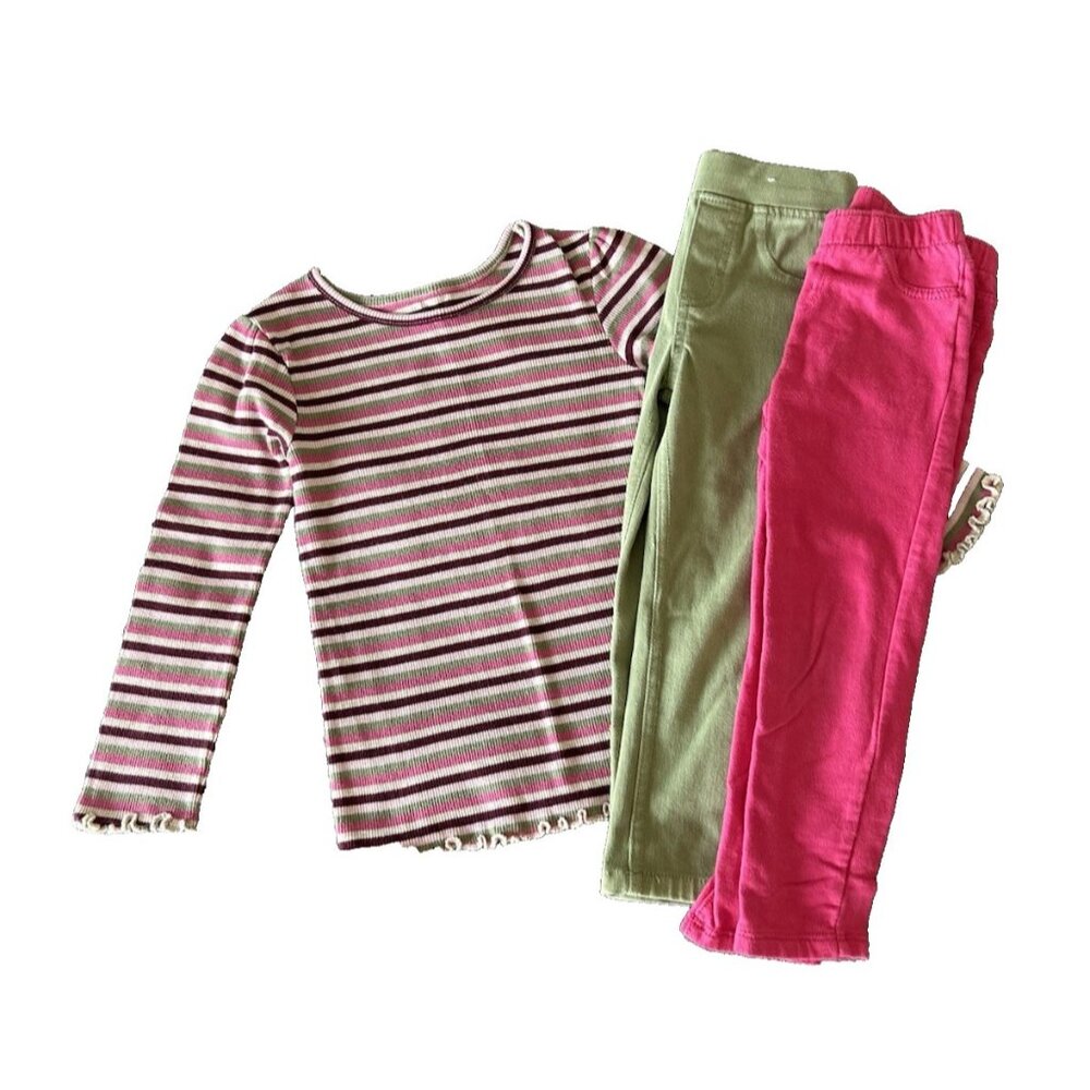 Kids Girls Garanimals  cat & jack two pants and one shirt